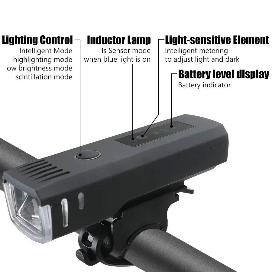 1000 Lumen Bike Light Set