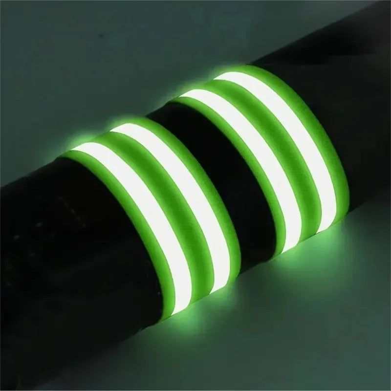Reflective Ankle Bands — Pair