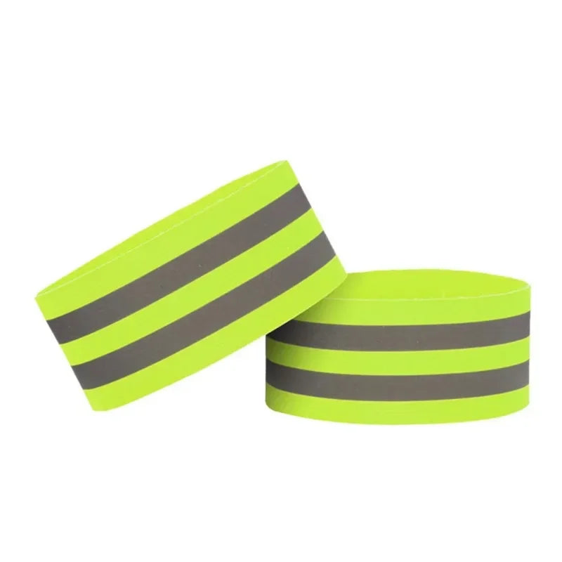 Reflective Ankle Bands — Pair