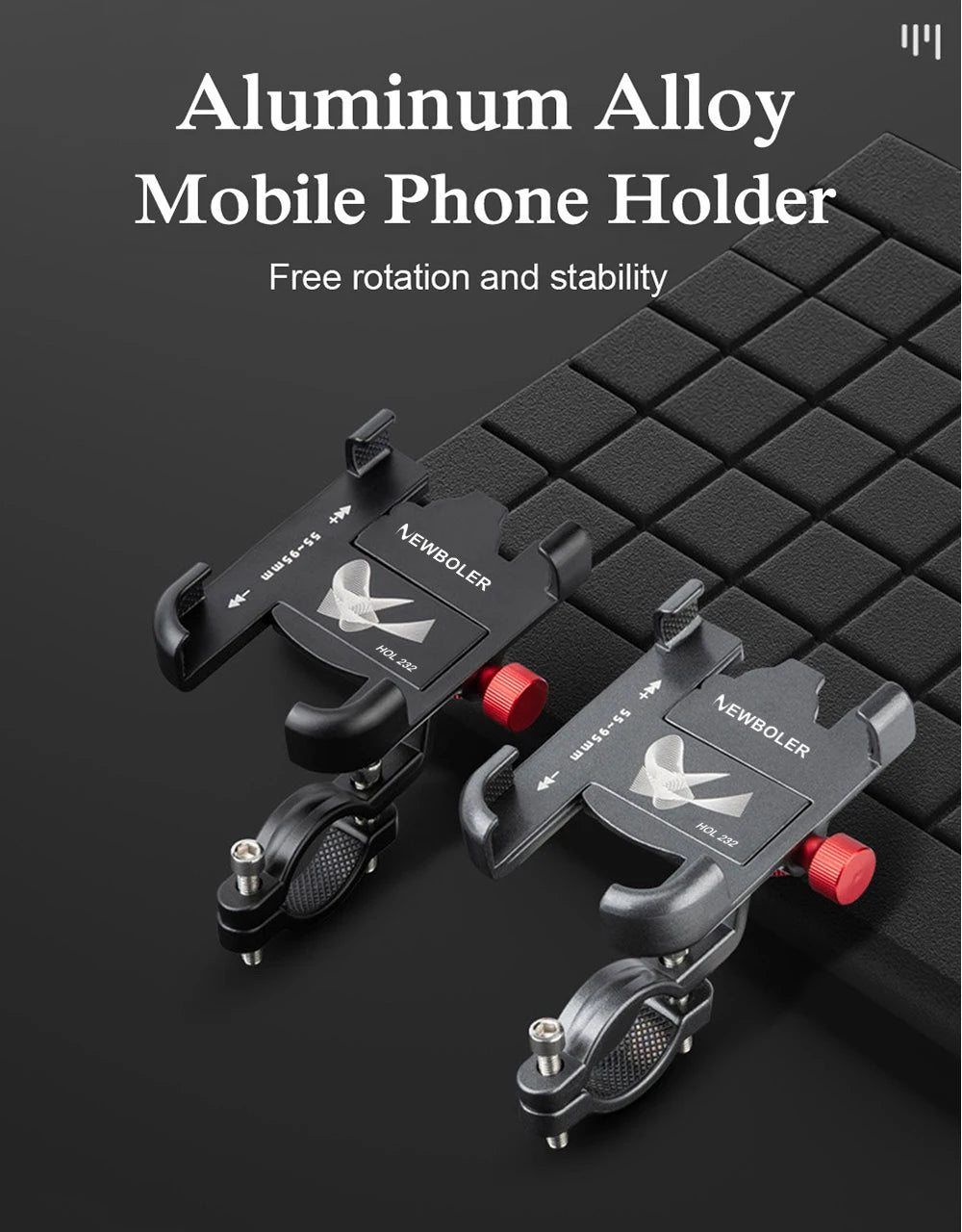 Aluminum Bike Phone Mount