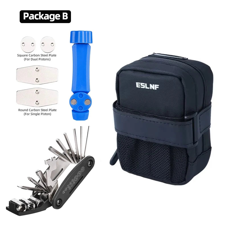 Compact Reflective Saddle Bag